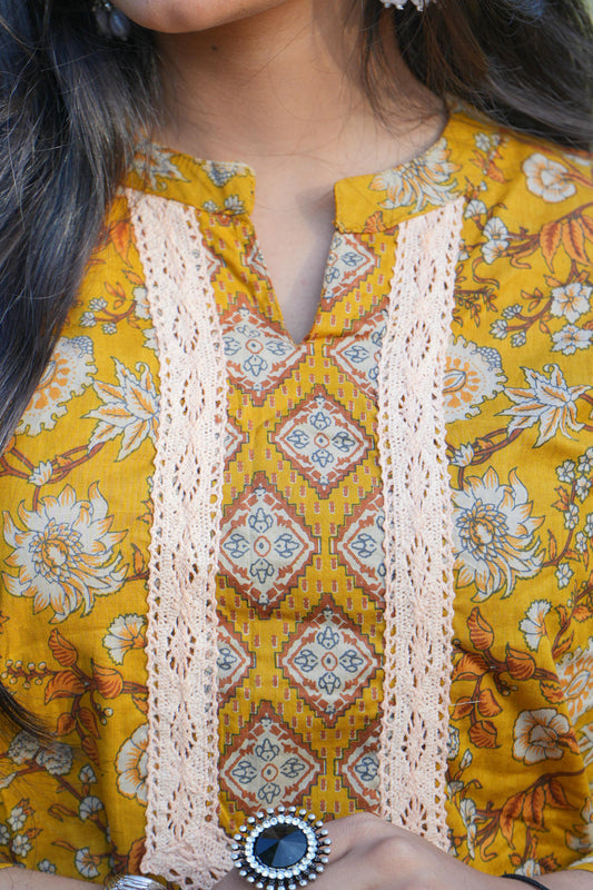 Basanti Noor Kurta Set